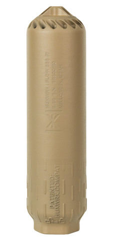 Huxwrx 3291 Flow 556 TI Suppressor & Flash Hinder QD FDE