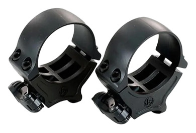 Sauer 80206503 505 Saddle Mount Black 1 High Ring