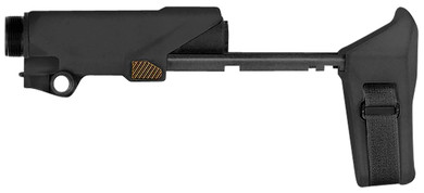 SB Tactical HBAR901SB HBPDW Black Synthetic 3 Position Adjustbale for 9mm Luger AR-Platform (Tube Included), Brace
