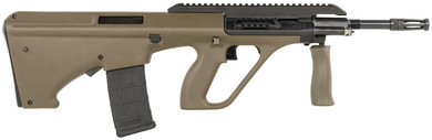 Steyr AUGM2GRNNATOEXT AUG A3 M2 5.56x45mm NATO 16 OD Green Synthetic Bullpup Stock, Rifle