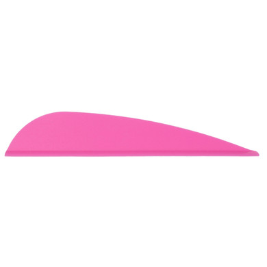 AAE Elite Plastifletch Vanes Hot Pink 2875 in 100 pk