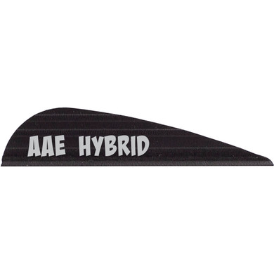 AAE Hybrid 16 Vanes Black 17 in 100 pk HY16BK100