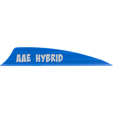 AAE Hybrid 185 Vanes Blue 185 in Shield Cut 100 pk HY185BL100