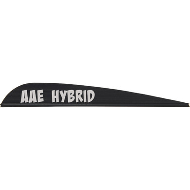 AAE Hybrid 40 Vanes Black 38 in 100 pk HY40BK100