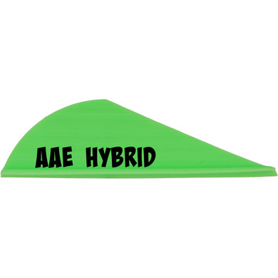 AAE Hybrid HP Vanes Bright Green 2 in 100 pk HYHPBG100