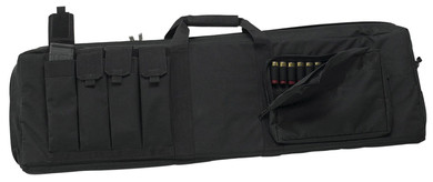 US PeaceKeeper P30043 Tactical Combination Case Black 600D Polyester, Rifle/Shotgun