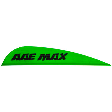 AAE Max Stealth Vanes Flo Green 26 in 100 pk MSGB100