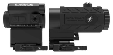 American Defense Mfg RDT1LT5X Duo 5 5x2 MOA Red Dot