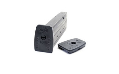 Apex Tactical Specialties 10-8 S&W M&P Kit, Magazine Base Pad, Base Pad Retainer Plate, Black 100-036