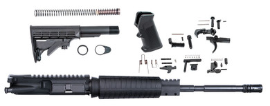 ATI ATIRKT03 5.56 Rifle Upper Kit 223/5.56 NATO 16 in 6-Pos Collapsible Stk Blk