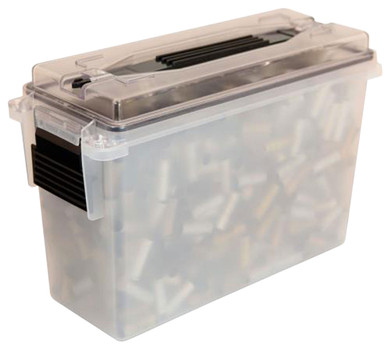 Berrys 91151 Ammo Can 40 Caliber Plastic 9.25 in x 3.5 in at Base 6.75 in x 3.75 in at Top Plastic Tan
