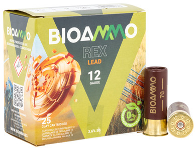 Bioammo BRS2890 REX ST 12 Gauge 2.75 in 1 oz 9 Shot 25 Bx/ 10 Cs (Sold by Case)