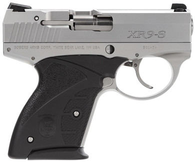 Boberg Arms XR9-S Platinum Pistol 1XR9S75SVFSVSBKG1, 9mm, 3.35 in BBL, Black Synthetic Grip, Nickel/Chrome Finish, 7+1 Boberg Arms XR9-S Platinum Pistol 1XR9S75SVFSVSBKG1, 9mm, 3.35 in BBL, Black Synthetic Grip, Nickel/Chrome Finish, 7+1