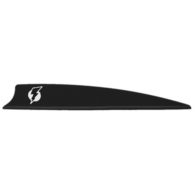 Bohning Bolt Vanes Black 35 in 100 pk 101034BK35