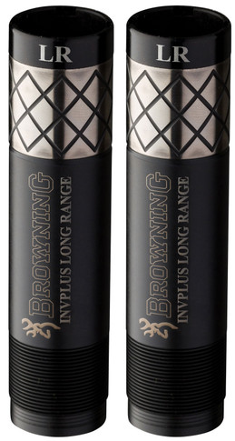 Browning 1130318 Wicked Wing 2 Pack Invector-Plus 12 Gauge Close, Long Range Extended 17-4 Stainless Steel Black Oxide