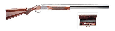 Browning Citori Lightning Feather Combo Shotgun 013064735, 20/28 GA, Over/Under, 27 in BBL, 3 in and 2 3/4 in Chmbr, American Walnut Stock, Blue Finish, 2 Rds