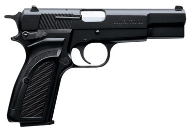 Browning Hi Power Mark III Pistol 051001393, 9mm, 4 5/8 in in BBL, Single, Composite Grips, Black Finish, 9 + 1 Rds