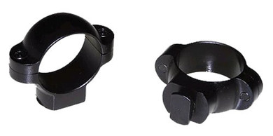 Burris Standard Rings 420052, Fits Redfield,Leupold,BRN & Millett Mounts, Medium, 1 in, Matte Black Steel