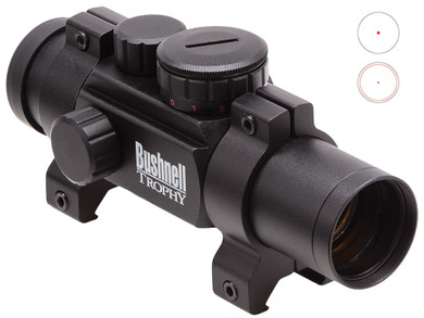 Bushnell 730135 Trophy 1x28mm Dual Multi-Reticle Matte Black