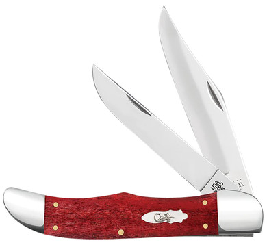 CASE 11324 OLD RED BONE SMOOTH FOLDING HUNTER W/SH