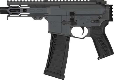 Cmmg Pistol Banshee Mk4 .22Lr 4.5 in 25Rd End Cap Sniper Grey 22A5BD2-SG