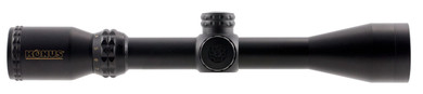Konus 7276 KonusPro 550 Matte Black 3-9x40mm 1 in Tube Dual Illuminated (Blue/Red) Engraved Ballistic 550/Dot Reticle, Rifle Scope