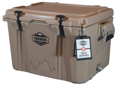 Cordova CCMT-45QT Model 50 Cooler, Medium, Sand