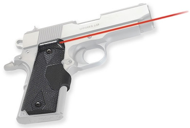 Crimson Trace LG404P4 Pro Custom Carbon Fiber Lasergrip For 1911 Officer/Defender