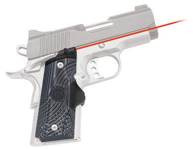 Crimson Trace LG905 Master Series Lasergrips Red 1911 Compact Blk/Gray G10