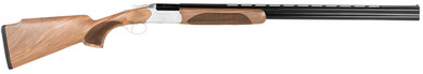 CZ 06458 Redhead Premier Target 20 Gauge 30 in 2 3 in Silver Satin Chrome Monte Carlo Stock Turkish Walnut Right Hand