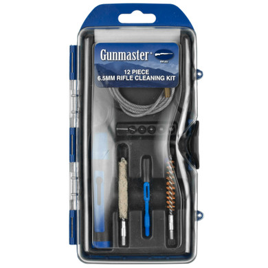 DAC Gunmaster Rifle Cleaning Kit GM65LR, 12 Pieces, 243/260/6mm/6.5mm, Includes Pull Through Rod and 6 Piece Driver Set GM65LR