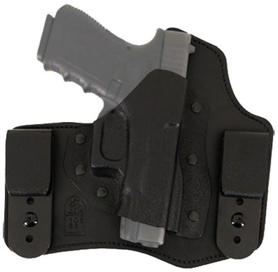 Desantis 105KAO2Z0, Intruder Right Hand Inside-The-Pants Holster, Black Leather Smooth