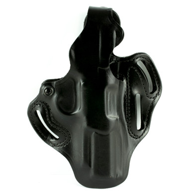 DeSantis Gunhide 001 001BAS8Z0, Thumb Break Scabbard Belt Holster, Fits FN FIVE-SEVEN USG/IOM, Right Hand, Black Leather 001BAS8Z0