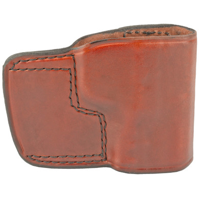Don Hume JIT Slide Holster, Fits S&W M&P Shield EZ 2.0 9MM, Right Hand, Brown Leather J967220R