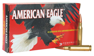 Federal American Eagle Ammunition AE223BK, 223 Remington, Metal Case, 55 GR, 1000 Per Case