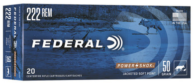 Federal Power-Shok Ammunition 6mm Remington | 6B