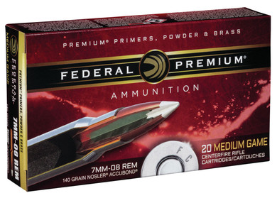 Federal Premium Ammunition 7mm-08 Remington | P708A