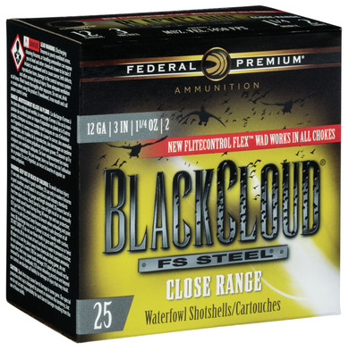 Federal Premium Black Cloud FS Steel 12 Gauge Shotshells | PWBXD1422