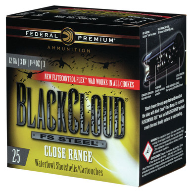 Federal Premium Black Cloud FS Steel 12 Gauge Shotshells | PWBXD1423