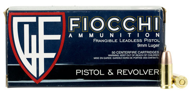 Fiocchi Shooting Dynamics Handgun Ammunition, 9mm Luger | 9FRANG