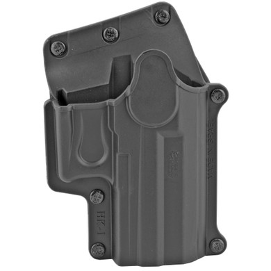 Fobus Belt Holster, Fits H&K Compact & USP 9mm/40/45, Sigma Series 9/40 VE/E/G, FN40, Ruger SR9, Taurus Millennium 40 Cal Pro Models Refer To SP11B, Right Hand, Kydex, Black HK1BH