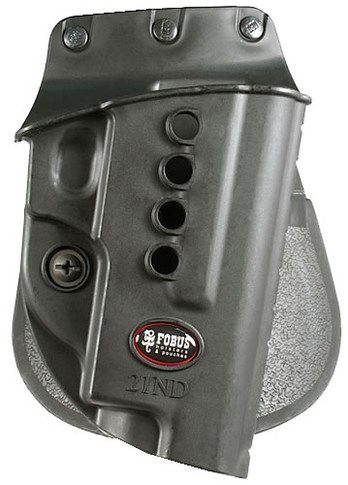 Fobus SGE2RP, Roto Belt Sig Sauer 220/226 Paddle Handgun Holster, Black Plastic Smooth