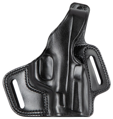 Galco FL652B Fletch High Ride Black Leather Belt S&W Shield 3 in 9/40 & 2.0 9/40 Right Hand