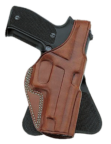 Galco PLE286 Professional Law Enforcement Paddle Fits Glock 26/27/33 Leather/Copolymer Tan