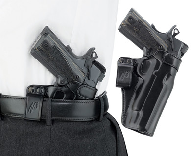 Galco WB226B Waistband Inside The Pants Fits Glock 19/23/32 Steerhide Black