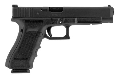 Glock UG343013MOS G34 Gen4 Competition MOS 9mm Luger 5.31 in 17+1 Black Black Interchangeable Backstrap Grip Modular Optic System Adjustable Sights
