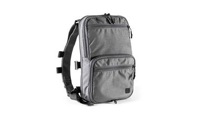 Haley Strategic Partners Flatpack, 8 inx12 in, 500D Cordura Mil-Spec Nylon material, includes Lower Straps with 1 in Male Side Release Buckles, Disruptive Grey Finish FLATPACK-GRY