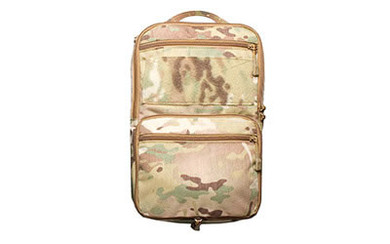 Haley Strategic Partners Flatpack, 8 inx12 in, 500D Cordura Mil-Spec Nylon material, includes Lower Straps with 1 in Male Side Release Buckles, MultiCam Finish FLATPACK-MC