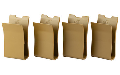 Haley Strategic Partners MP2 Mag Pouch MP2-1-4-COY, Insert, Fits Rifle Mags, Polymer Construction, Coyote Brown