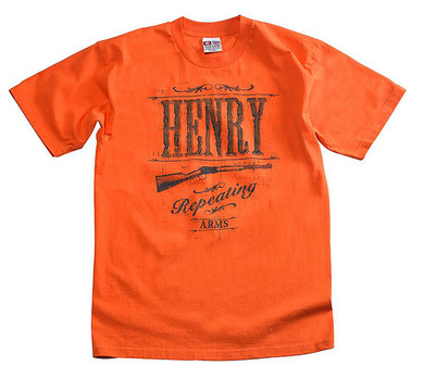 Henry HTS005XL Classic T-Shirt Orange XL Short Sleeve